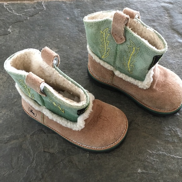 john deere baby boots